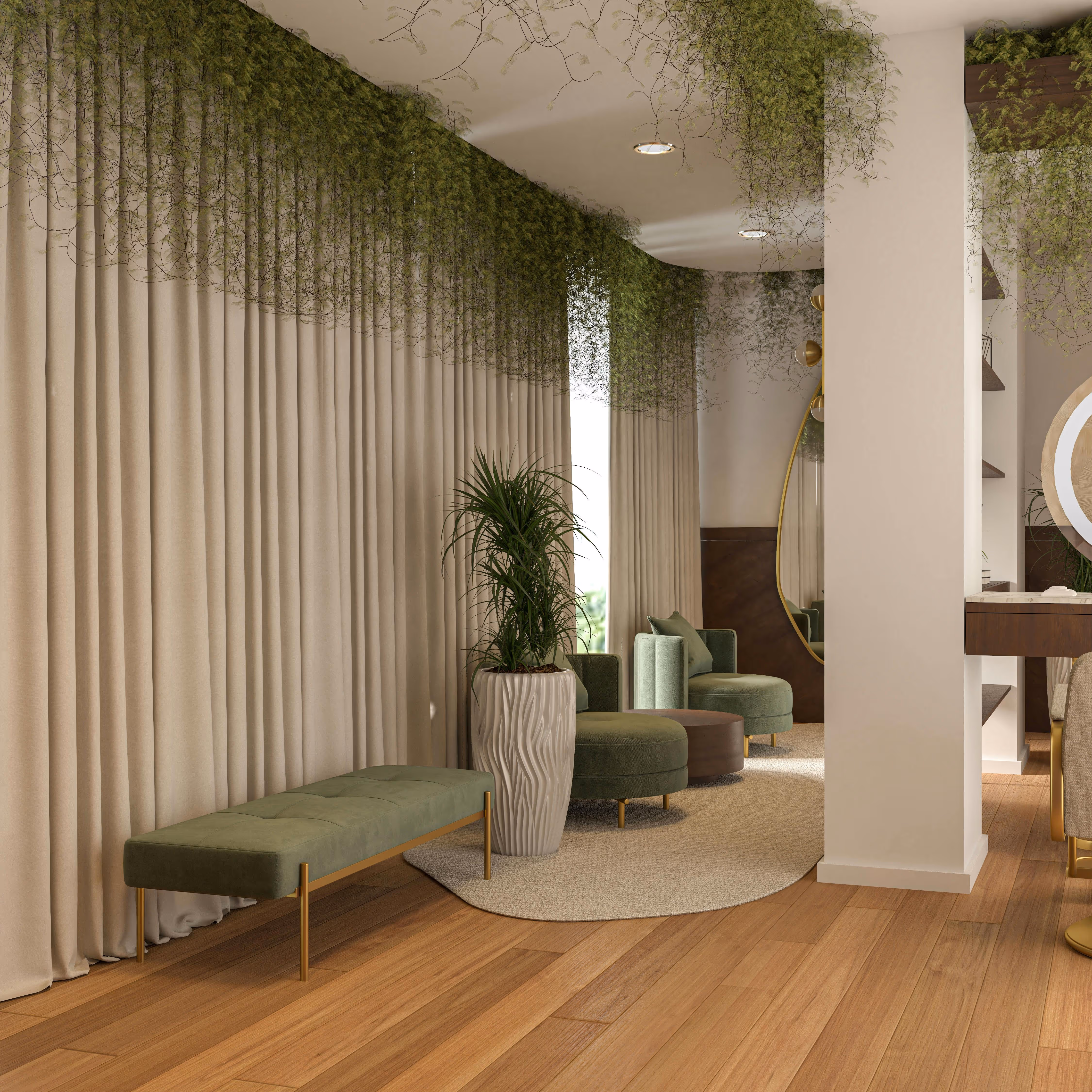 充滿綠意的永續設計居家空間